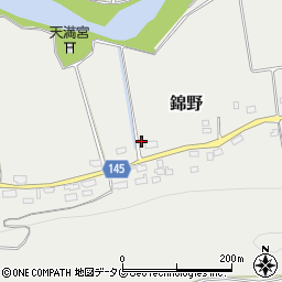 熊本県菊池郡大津町錦野101周辺の地図