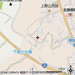 熊本県熊本市北区四方寄町1554-9周辺の地図