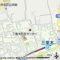 熊本県菊池郡菊陽町津久礼2964-20周辺の地図