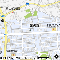 村井薬品株式会社　熊本営業所周辺の地図