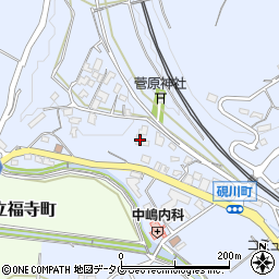 熊本県熊本市北区硯川町995周辺の地図