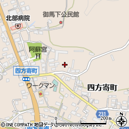 熊本県熊本市北区四方寄町598周辺の地図