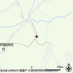 熊本県阿蘇郡南阿蘇村長野775周辺の地図
