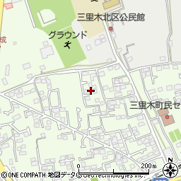 熊本県菊池郡菊陽町津久礼2992周辺の地図