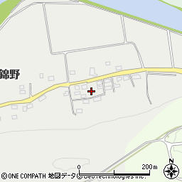 熊本県菊池郡大津町錦野975周辺の地図