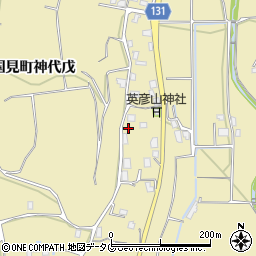 長崎県雲仙市国見町神代戊周辺の地図