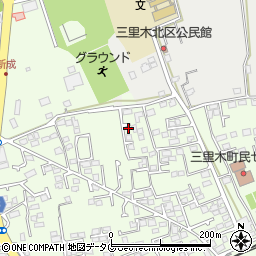 熊本県菊池郡菊陽町津久礼2992-5周辺の地図