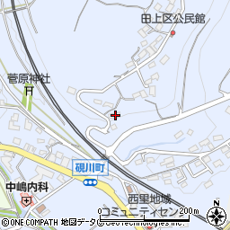 熊本県熊本市北区硯川町495周辺の地図