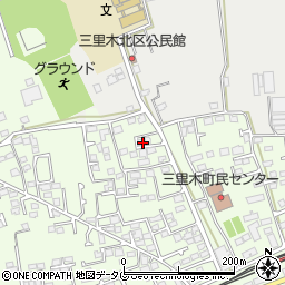 熊本県菊池郡菊陽町津久礼2987周辺の地図