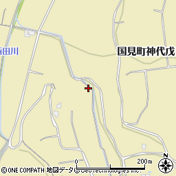 長崎県雲仙市国見町神代戊1458周辺の地図