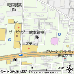 熊本県菊池郡菊陽町津久礼15周辺の地図