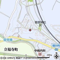 熊本県熊本市北区硯川町1006-2周辺の地図