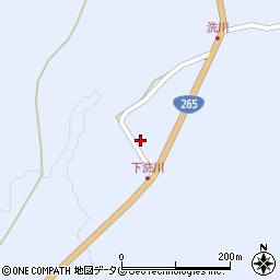 熊本県阿蘇郡高森町上色見2159周辺の地図