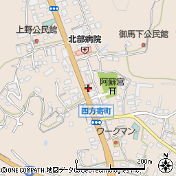 熊本県熊本市北区四方寄町1274周辺の地図