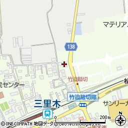 熊本銀行菊陽支店周辺の地図