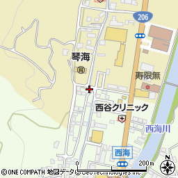 長崎県長崎市西海町1693周辺の地図