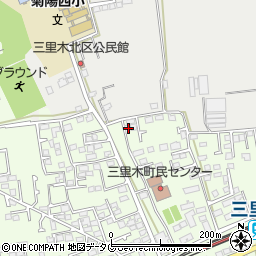 熊本県菊池郡菊陽町津久礼2965-5周辺の地図