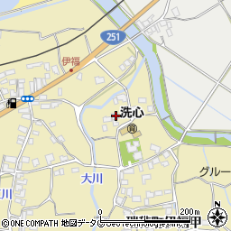 長崎県雲仙市瑞穂町伊福甲174周辺の地図