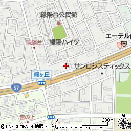 大和ハウス工業株式会社　熊本支店・熊本東集合住宅営業所周辺の地図