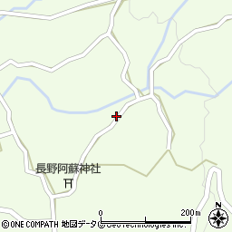 熊本県阿蘇郡南阿蘇村長野582周辺の地図