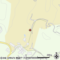 長崎県長崎市琴海村松町1720-3周辺の地図