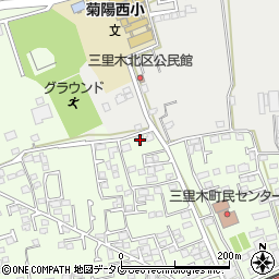 熊本県菊池郡菊陽町津久礼2989周辺の地図