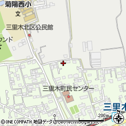 熊本県菊池郡菊陽町津久礼2965-23周辺の地図