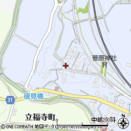熊本県熊本市北区硯川町978周辺の地図
