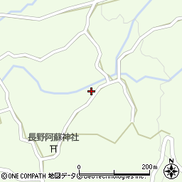 熊本県阿蘇郡南阿蘇村長野582-1周辺の地図