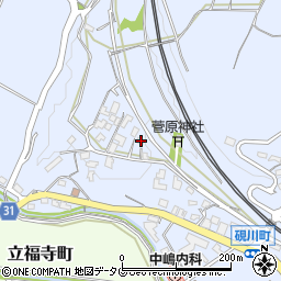 熊本県熊本市北区硯川町983周辺の地図