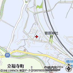 熊本県熊本市北区硯川町979周辺の地図