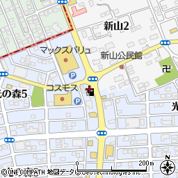 カーコンビニ倶楽部昭和シェル石油　光の森店周辺の地図
