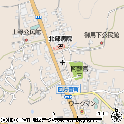 熊本県熊本市北区四方寄町1278周辺の地図