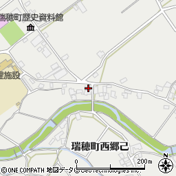 長崎県雲仙市瑞穂町西郷己256周辺の地図