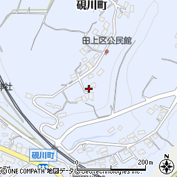 熊本県熊本市北区硯川町502-2周辺の地図
