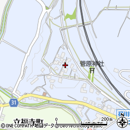 熊本県熊本市北区硯川町976周辺の地図