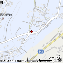 熊本県熊本市北区硯川町849周辺の地図