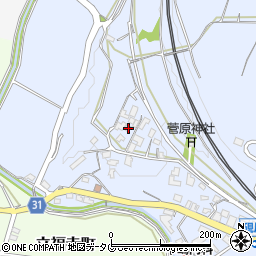 熊本県熊本市北区硯川町977周辺の地図