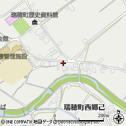 長崎県雲仙市瑞穂町西郷己262周辺の地図