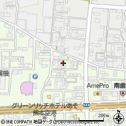 熊本県菊池郡菊陽町津久礼126周辺の地図