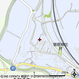 熊本県熊本市北区硯川町970周辺の地図