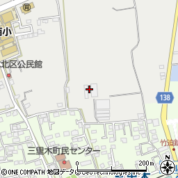 熊本県菊池郡菊陽町原水5635-1周辺の地図