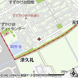 株式会社高瀬タオル　熊本支店周辺の地図
