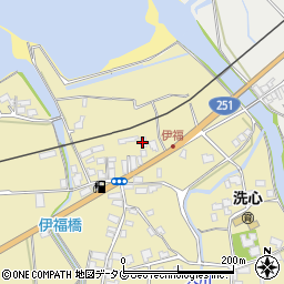 長崎県雲仙市瑞穂町伊福甲63周辺の地図