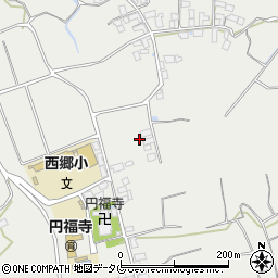 長崎県雲仙市瑞穂町西郷甲389周辺の地図