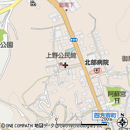 熊本県熊本市北区四方寄町1598-2周辺の地図