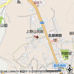 熊本県熊本市北区四方寄町1598周辺の地図