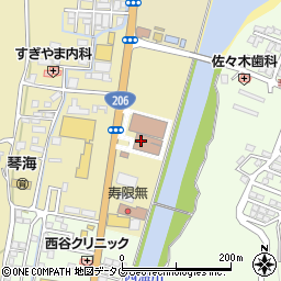 長崎市役所北総合事務所　地域福祉課周辺の地図