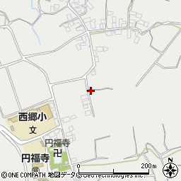 長崎県雲仙市瑞穂町西郷甲397周辺の地図