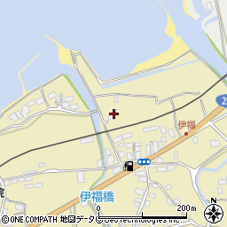 長崎県雲仙市瑞穂町伊福甲83周辺の地図